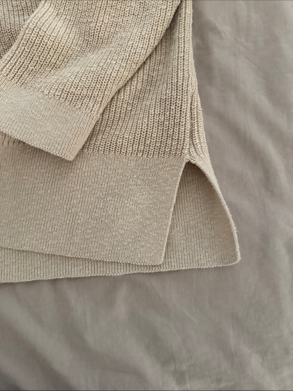 Cotton Button-Front Cardigan - Picture 4 of 4